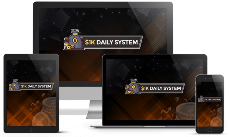 $1K Daily System review and bonus $1600