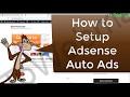 How to Setup Google Adsense Auto Ads Tutorial on WordPress Site